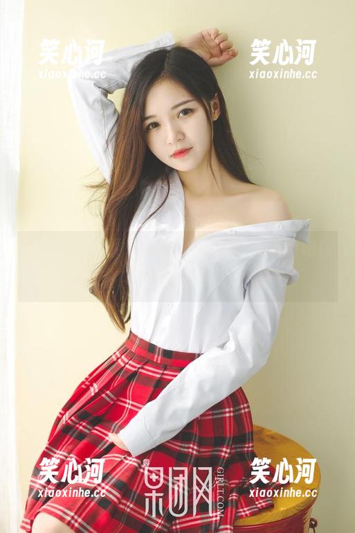 GIRLT果团网-王语纯 GIRLT果团网 - 制服,王语纯又出新动作,怎么才能克制住我的惊呼呢?