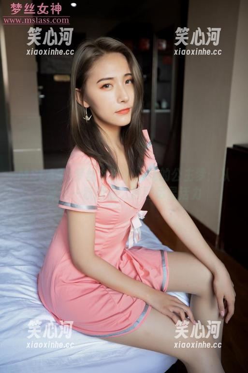 MSLASS梦丝女神 - 晓晓的公主梦：从床上一跃而起，原图尽显活力
