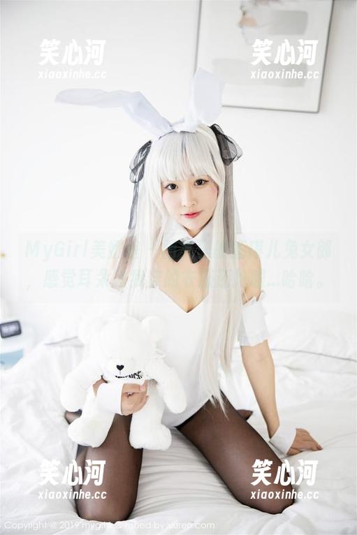 MyGirl美媛馆 - 图集里的唐琪儿兔女郎，感觉耳朵比我穿的衣服还抢眼...哈哈。