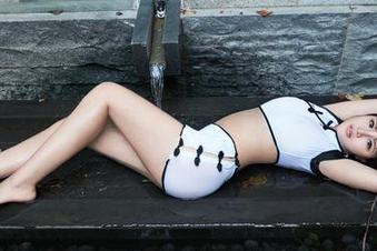 TuiGirl推女郎 - 突然想起夏天的味道，艾栗栗的连衣裙美图合集，好像把空气都变甜了。