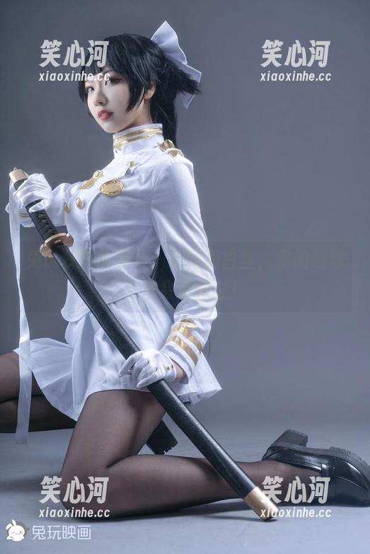 兔玩映画画像集：短裙和白丝，你的眼球保准会被抓住！