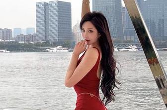 微密圈 - 原图太诱人，周妍希黑裙红丝，无水印这是夸张了吗！