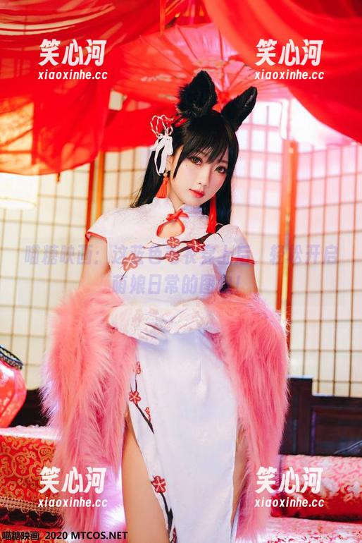 喵糖映画：这蓝色毛衣穿上后，轻松开启萌娘日常的图包！