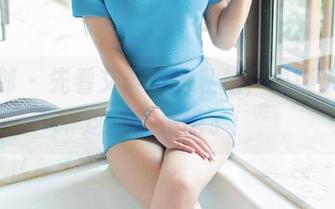 推女郎 - 先看艾栗栗的私拍，再谈人生，这腿真是绝了！