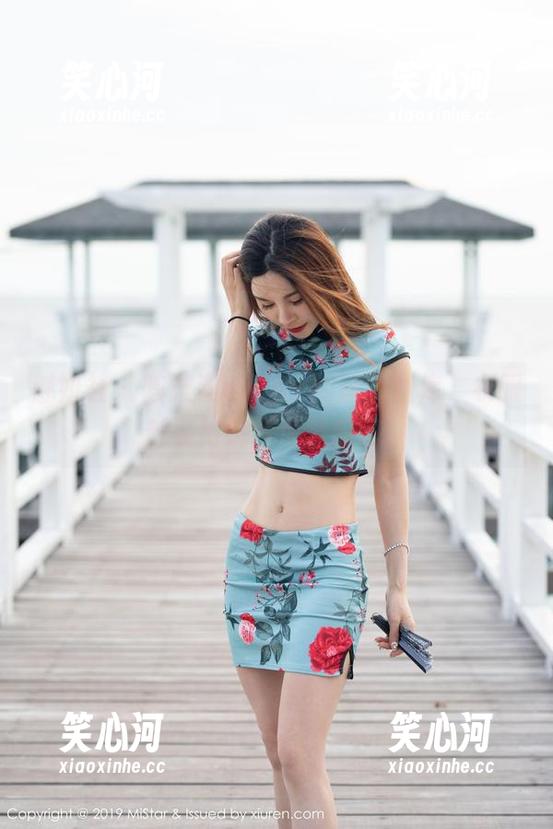 魅妍社-陈雅漫VICKY 魅妍社 - 陈雅漫VICKY的旗袍图库,衣服都在抢镜我也是醉了!